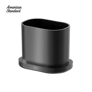 플랫네츄럴 매트 블랙 욕실 거치대 컵 &amp; 컵대 FH1053 무광 니켈 아메리칸스탠다드 더타일